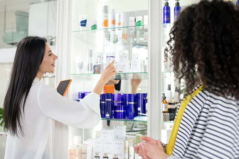 Kosmetische Produkte und Behandlung