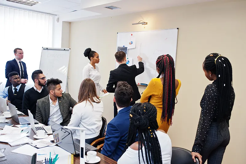 Geschäftspartnerschaft und Kooperation